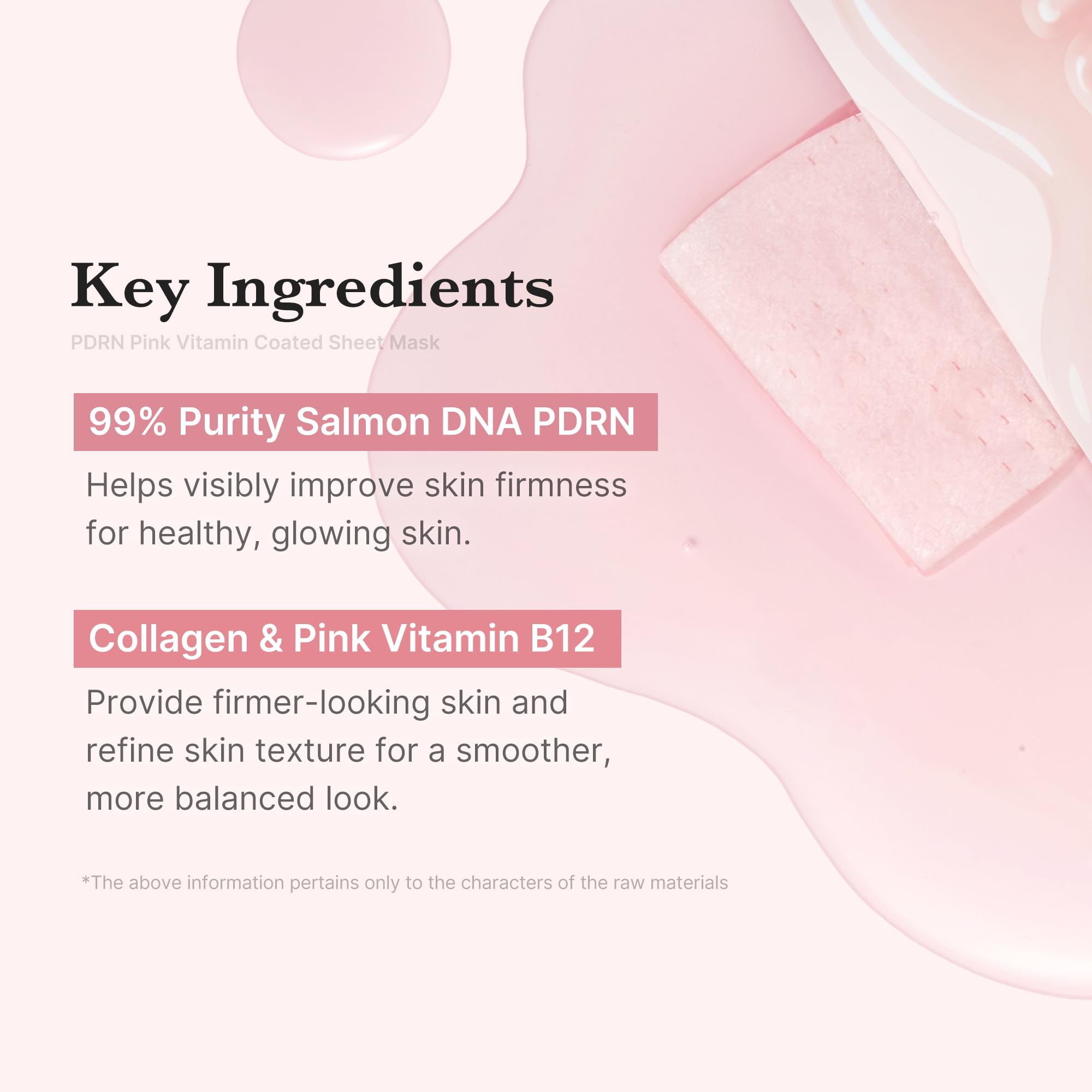 medicube Salmon DNA PDRN Pink Vita Coating Sheet Mask 10EA - Korean sheet mask