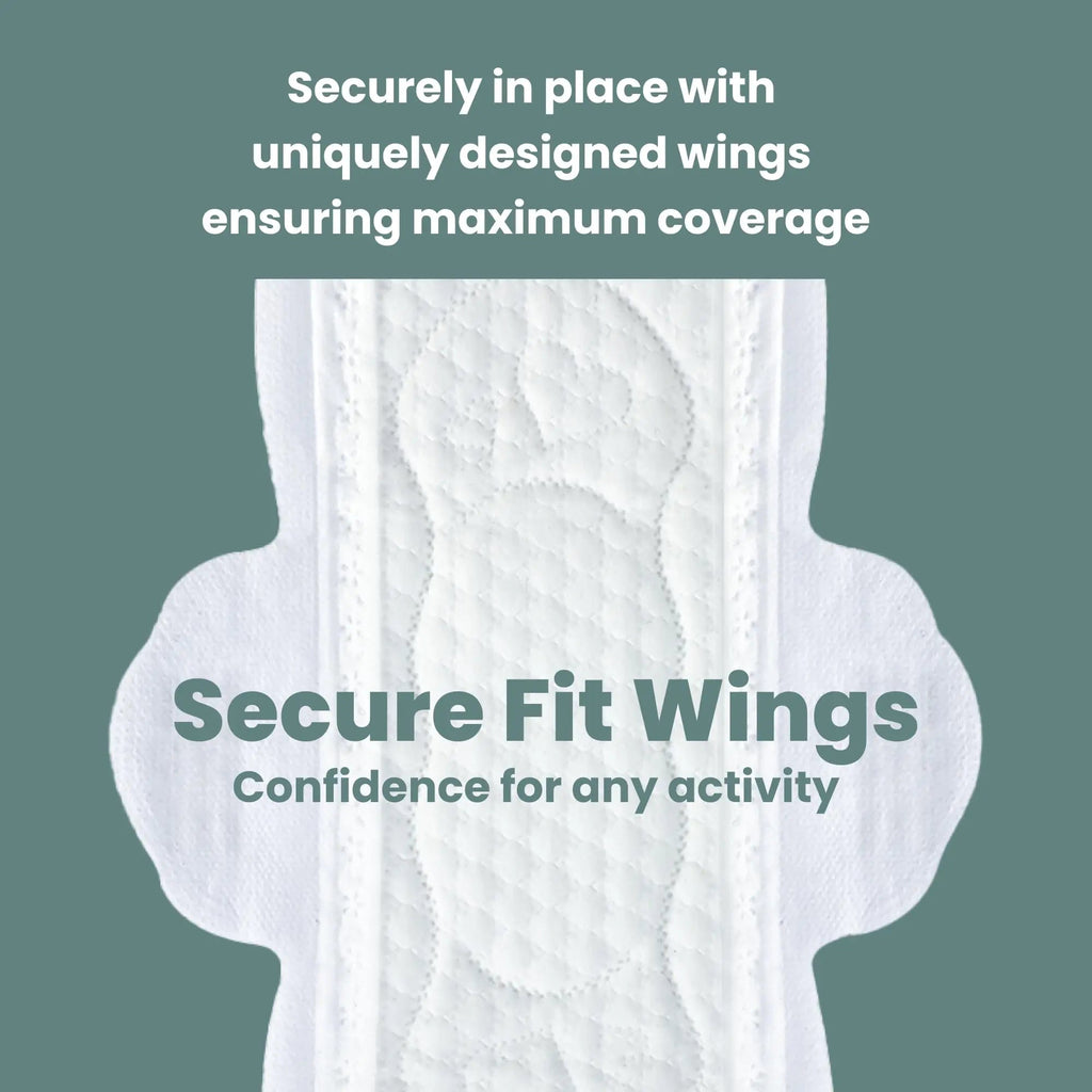 uNeat Regular with Wings Ultra-Thin Sanitary Pads for Women and Teen, Unscented, Eliminates Odor uNeat Au supplements