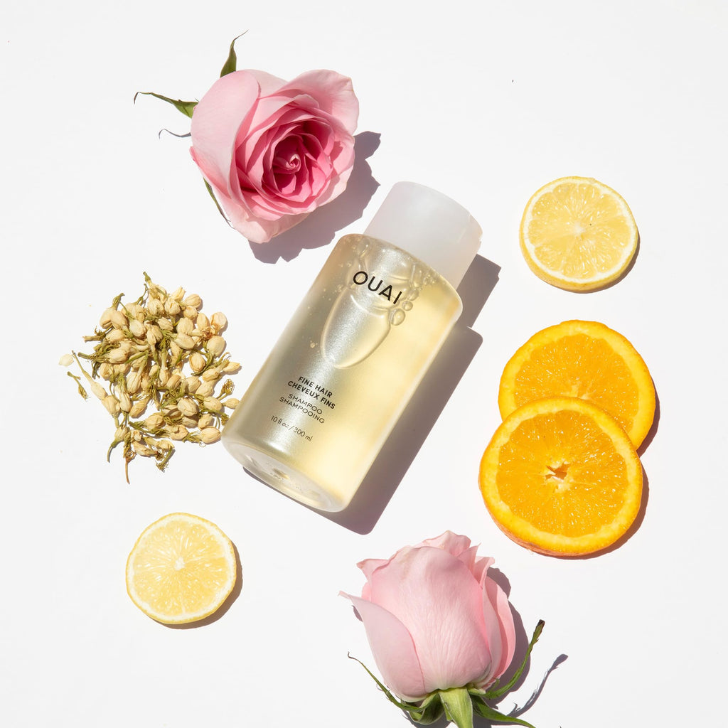 OUAI Fine Shampoo Travel Size - Volumizing Shampoo with Strengthening Keratin, Biotin & Chia Seed Oil for Fine Hair - For Clean, Weightless Body - Paraben, Phthalate & Sulfate Free Hair Care (3 Fl Oz) OUAI Au supplements