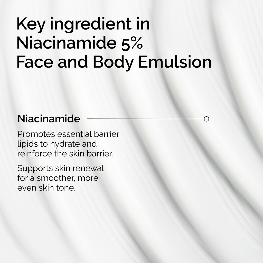 The Ordinary Niacinamide 5% Face and Body Emulsion, Dark Spot & Skin Tone Corrector, 3.4 Fl Oz