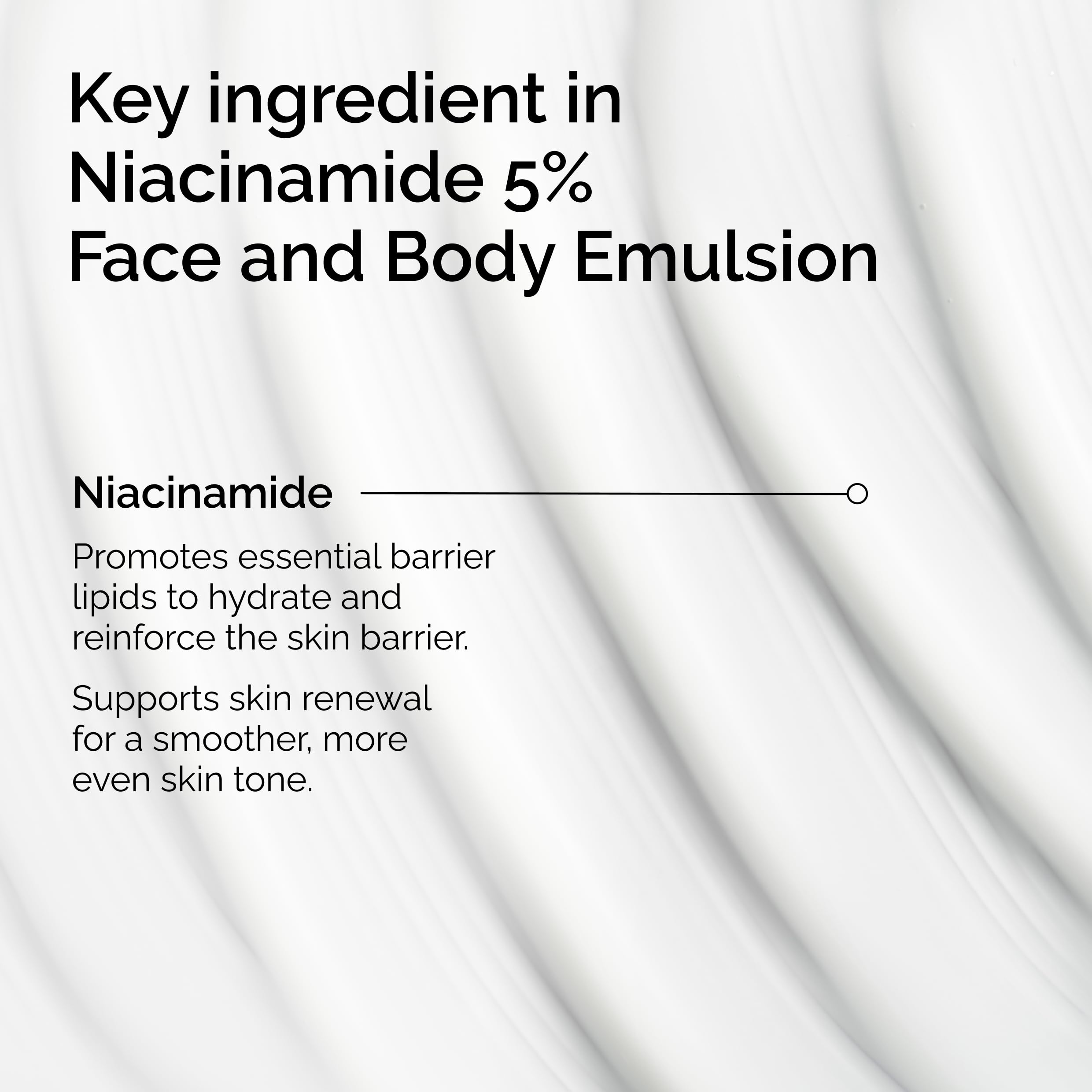 The Ordinary Niacinamide 5% Face and Body Emulsion, Dark Spot & Skin Tone Corrector, 3.4 Fl Oz