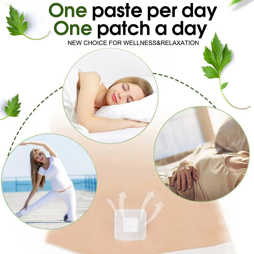 Bubchen Mugwort Belly Patch,30Pcs Natural Wormwood Essence and 30Pcs Belly Sticker BURWSEKK Au supplements
