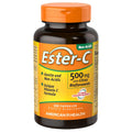 American Health Ester-C with Citrus Bioflavonoids Capsules - Gentle On Stomach, Non-Acidic Vitamin C - 500 mg,