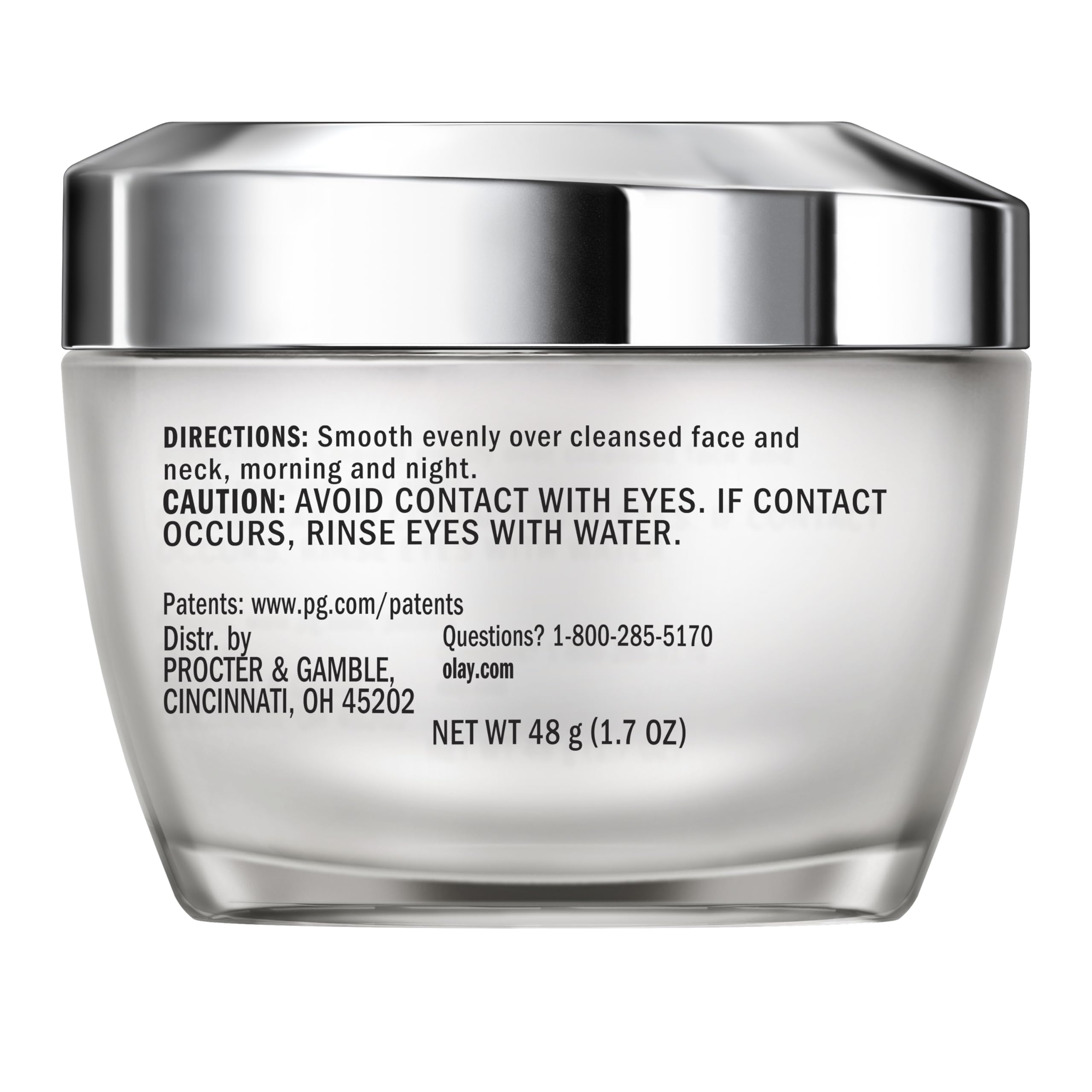 Olay Collagen Peptide Face Moisturizer, Firming Cream for Women, Fragrance-Free, Non-Greasy - Hydrating, Anti-Aging, Anti-Wrinkle