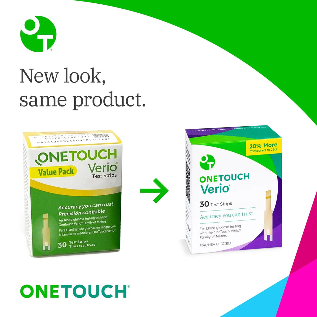 OneTouch Verio Test Strips for Diabetes Value Pack - 180 Count | Diabetic OneTouch Au supplements