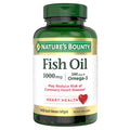 Nature’s Bounty Fish Oil, Supports Heart Health, 1000mg, Rapid Release Softgels, 145 Ct