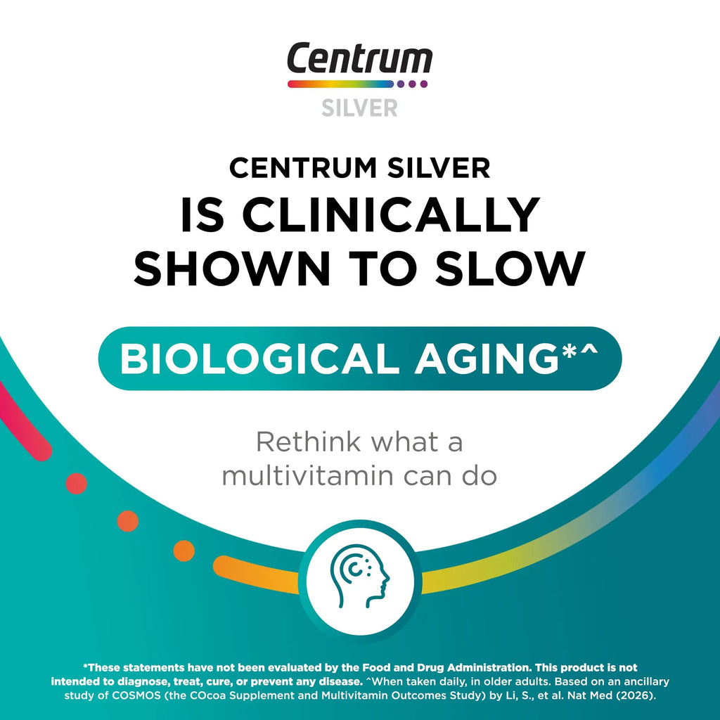 Centrum Minis Silver Women's Multivitamin for Women 50 Plus, Multimineral Supplement with Vitamin D3, B Vitamins, Non-GMO Ingredients Centrum Au supplements