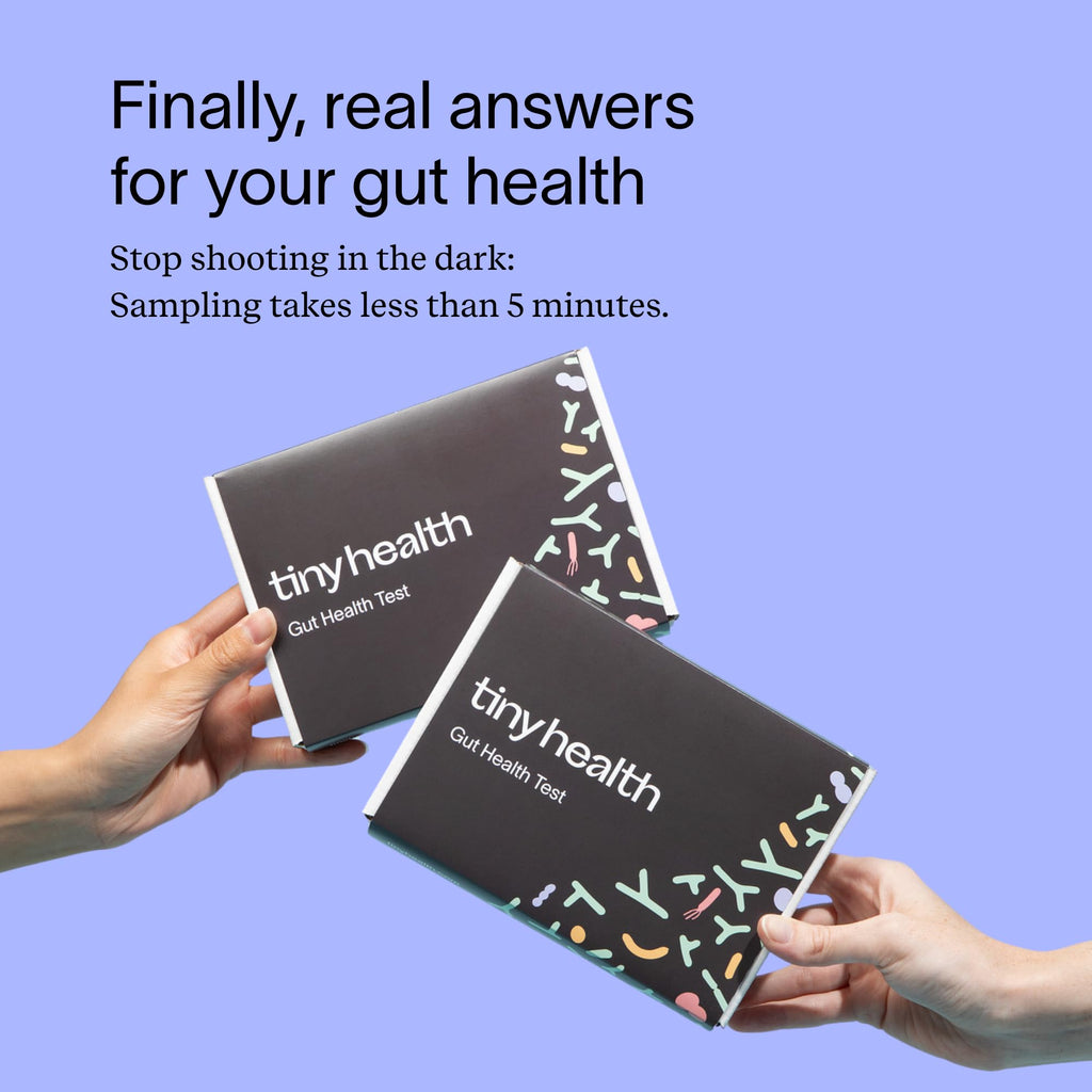 Tiny Health Gut Health Test Kit for Adults, Fast & Mess-Free, Home Test for Women and Men with Easy Ship-in Kit, 3-4 Weeks Results, Understand Biomarkers with Expert Insights Tiny Health Au supplements