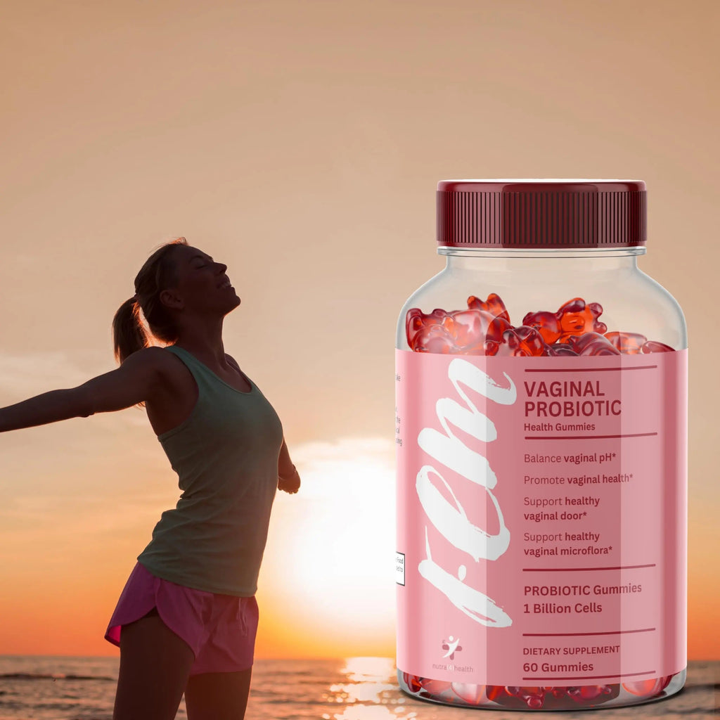 FEM Vaginal Probiotic Gummies for Women - Promotes pH Balance, Healthy Vaginal Odor & Urinary nutra4health Au supplements