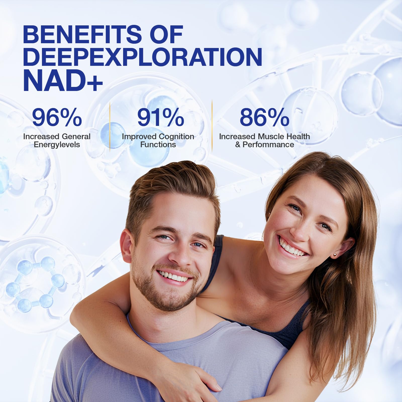 NAD+ Supplement - NAD Nicotinamide Riboside Resveratrol NAD Supplement 1000mg Pure Organic for Women and Men Anti-Aging, Energy, Focus, 80 Capsules MSLOTAL Au supplements