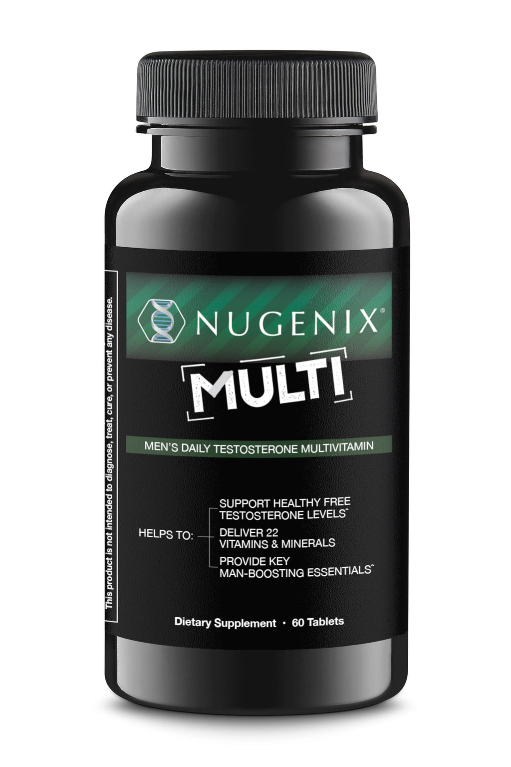 Nugenix Multivitamin for Men, Multivitamin and Support - 19 Vitamins and Minerals, Supports Free , Balance Cortisol, Promotes Nitric Oxide Production