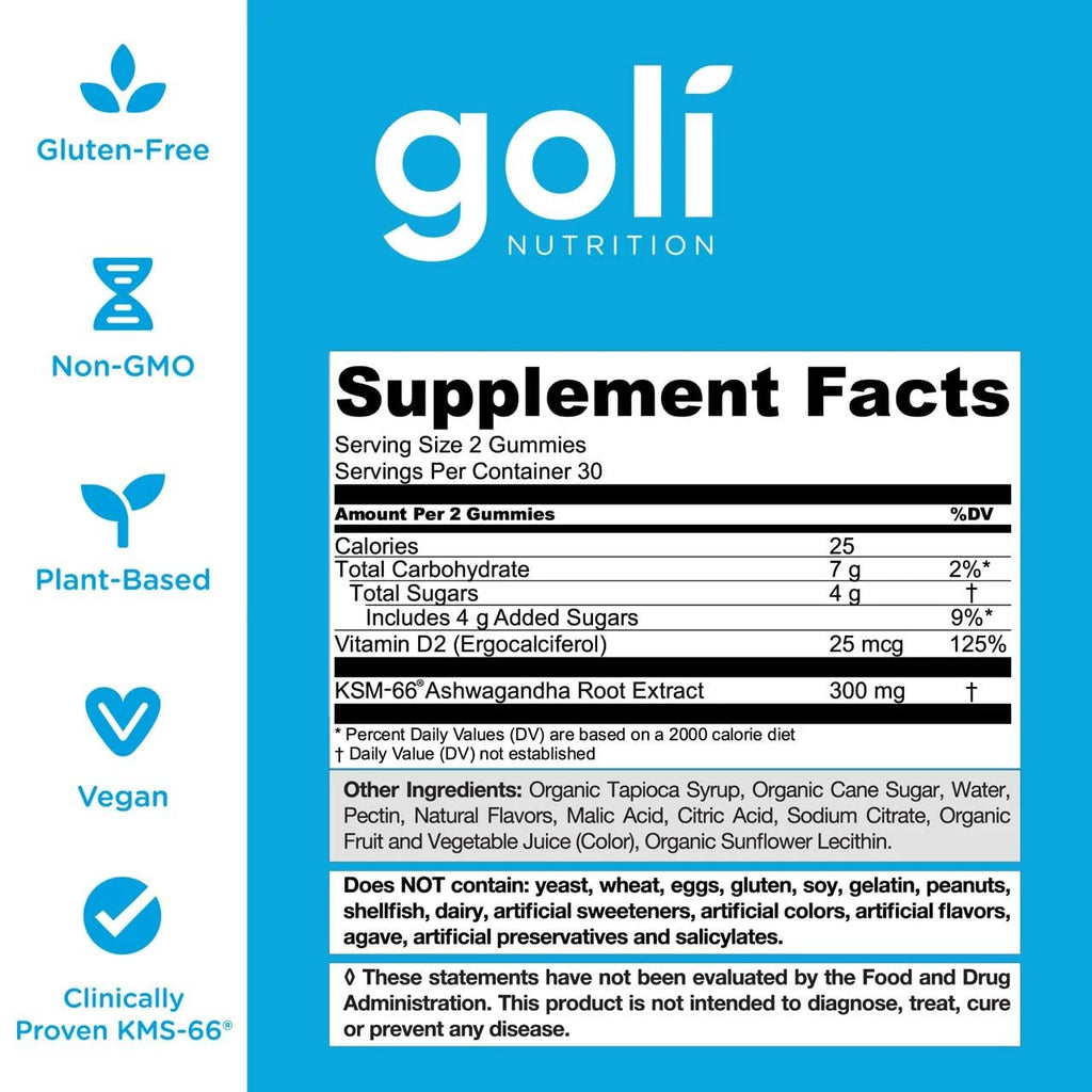 Goli - Sleep, Apple Cider Vinegar & Ashwagandha Gummy Bundle Goli Au supplements