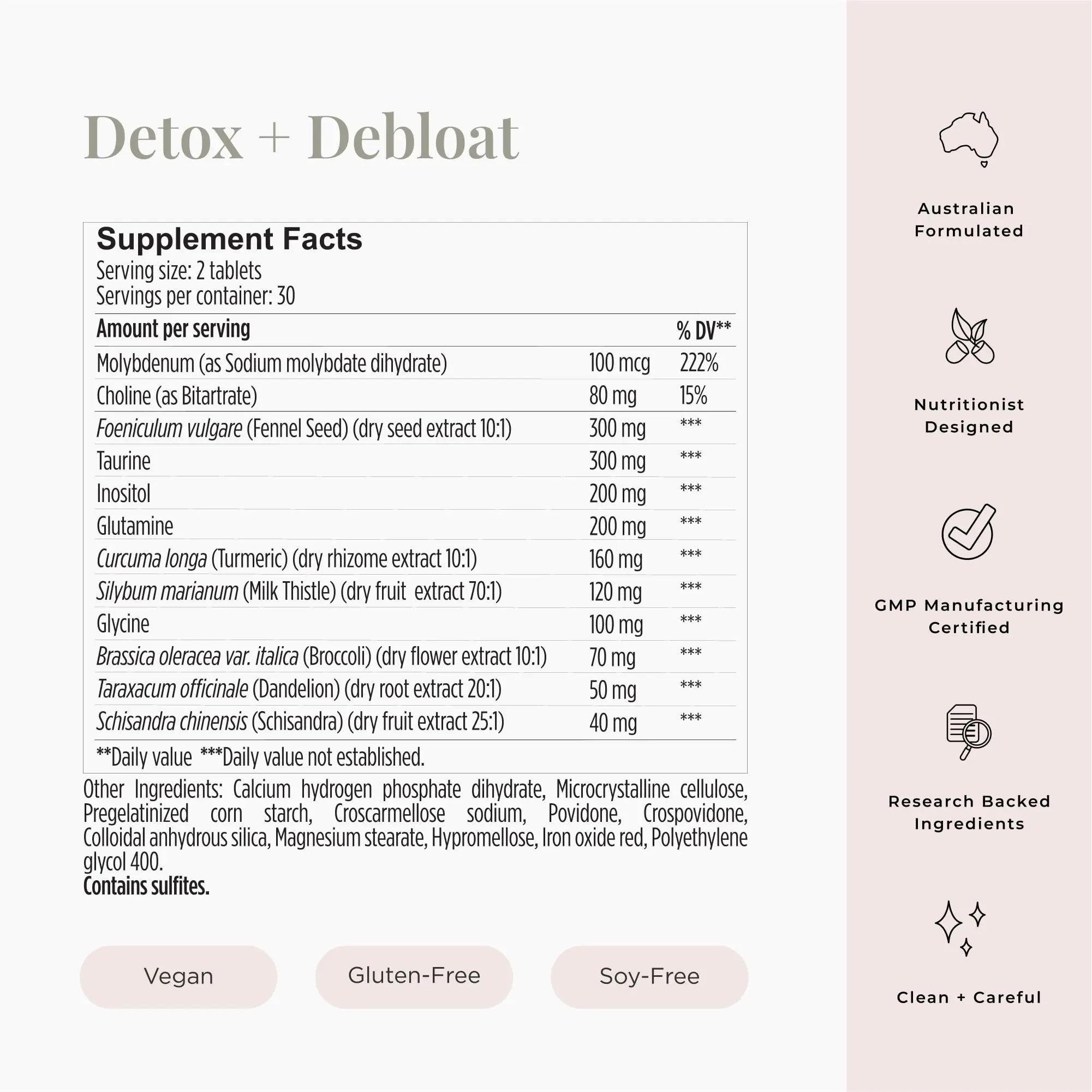 JSHealth Vitamins Detox and Debloat Liver Health Formula | Liver Detox Pills | Debloating JSHealth Au supplements