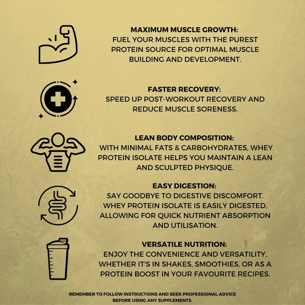 Valhalla's Champion 100% Whey Protein Isolate - 25G Protein per Serving - 30 Servings Valhalla's Champion Au supplements