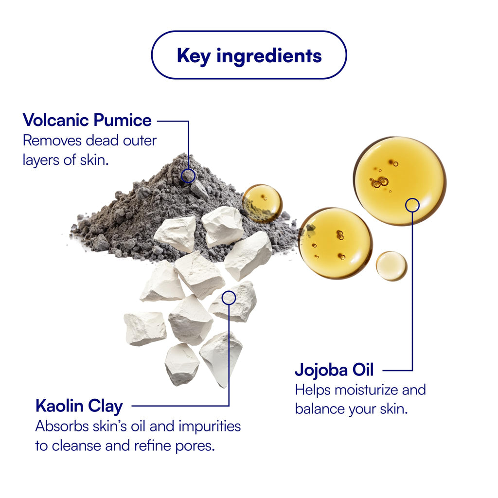 Bliss Micro Magic Skin-renewing Microdermabrasion Scrub | Smoothing Volcanic Pumice & Purifying Kaolin Clay | Refreshed Glow Straight-from-the-Spa