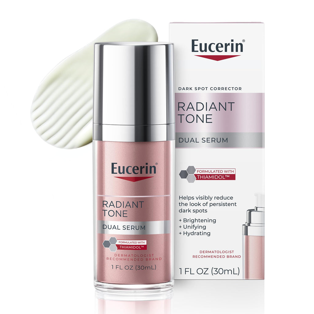 Eucerin Radiant Tone Dual Serum Dark Spot Corrector, Dark Spot Serum with Thiamidol