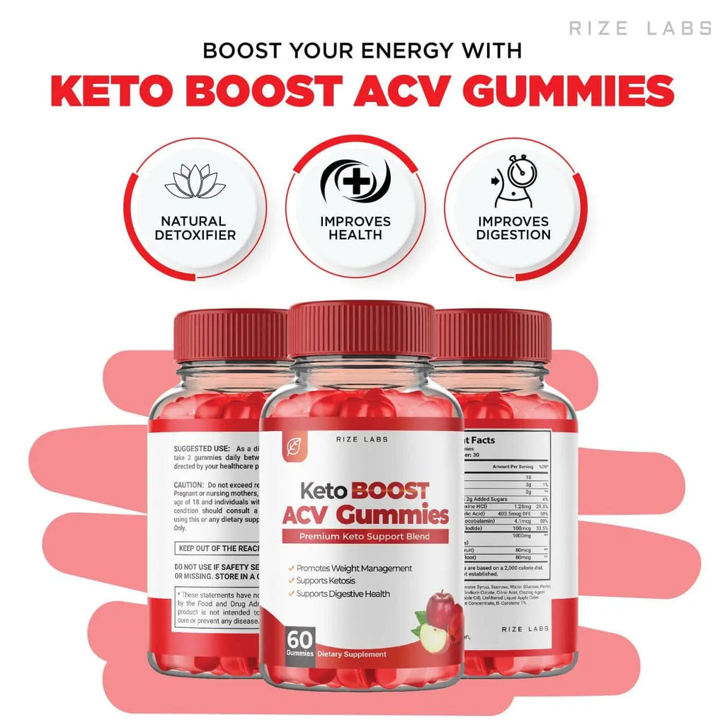 (2 Pack) Keto Boost ACV Gummies - Keto Boost ACV Gummies for Advanced Weight Loss rize labs Au supplements