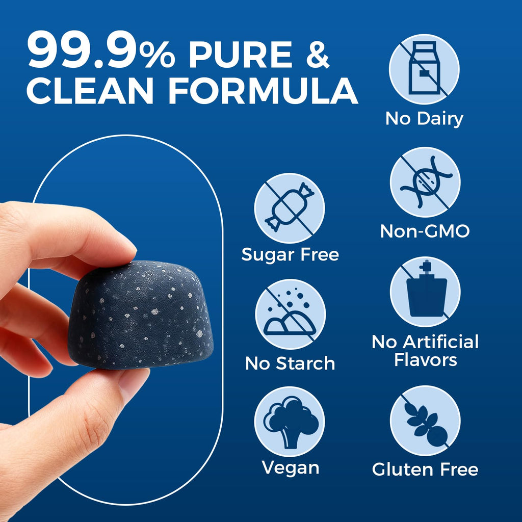 TRUEHEALTHIC Methylene Blue Gummies, for Cognitive Support & Mental Focus, Clean 5mg of Methylene Blue Per Gummy,