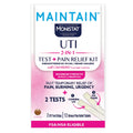 Monistat Maintain UTI 2-in-1 Test & Pain Relief Kit, 2 Test Strips & 12 Urinary Pain Relief Tablets, 2 Minute Results and Maximum Strength Pain, Burning and Urgency Relief Monistat Au supplements