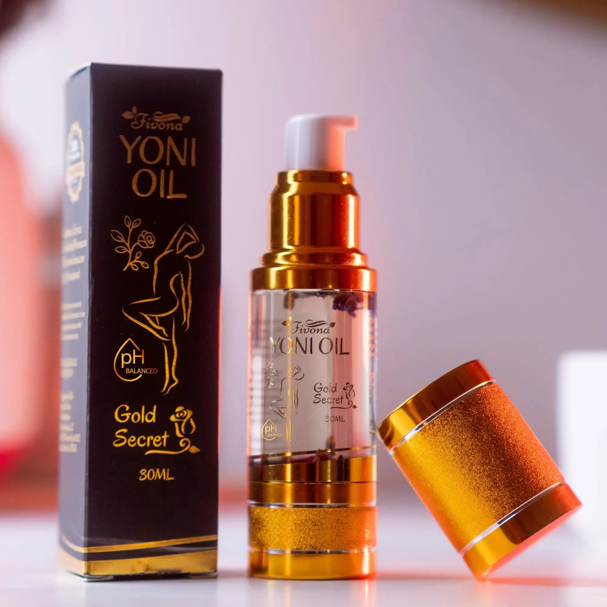 Fivona 4-in-1 Feminine Care Kit, Yoni Oil, Yoni Soap, Yoni Steaming Pot and Red Premium V Steam Herbs FIVONA Au supplements