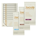 Jacob Bar, Protein Bars, Variety Pack (9 Bars Total) Contains 3 of Each; Chocolate, Vanilla, Berry - 20g Grass-Fed Protein, No Seed Oils, Nothing Artificial