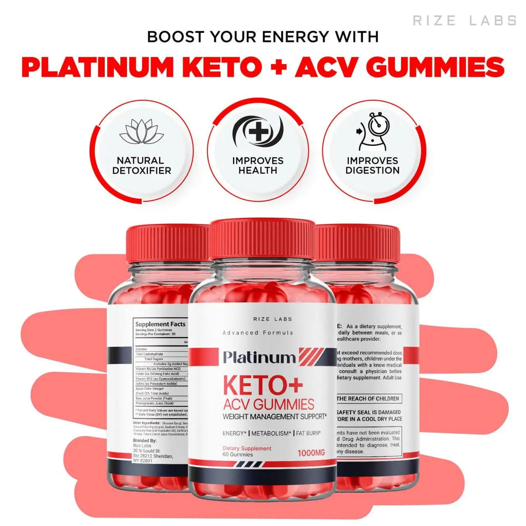 Platinum Keto AVC Gummies, Platinum Keto+ACV Gummies for Advanced Weight Loss rize labs Au supplements
