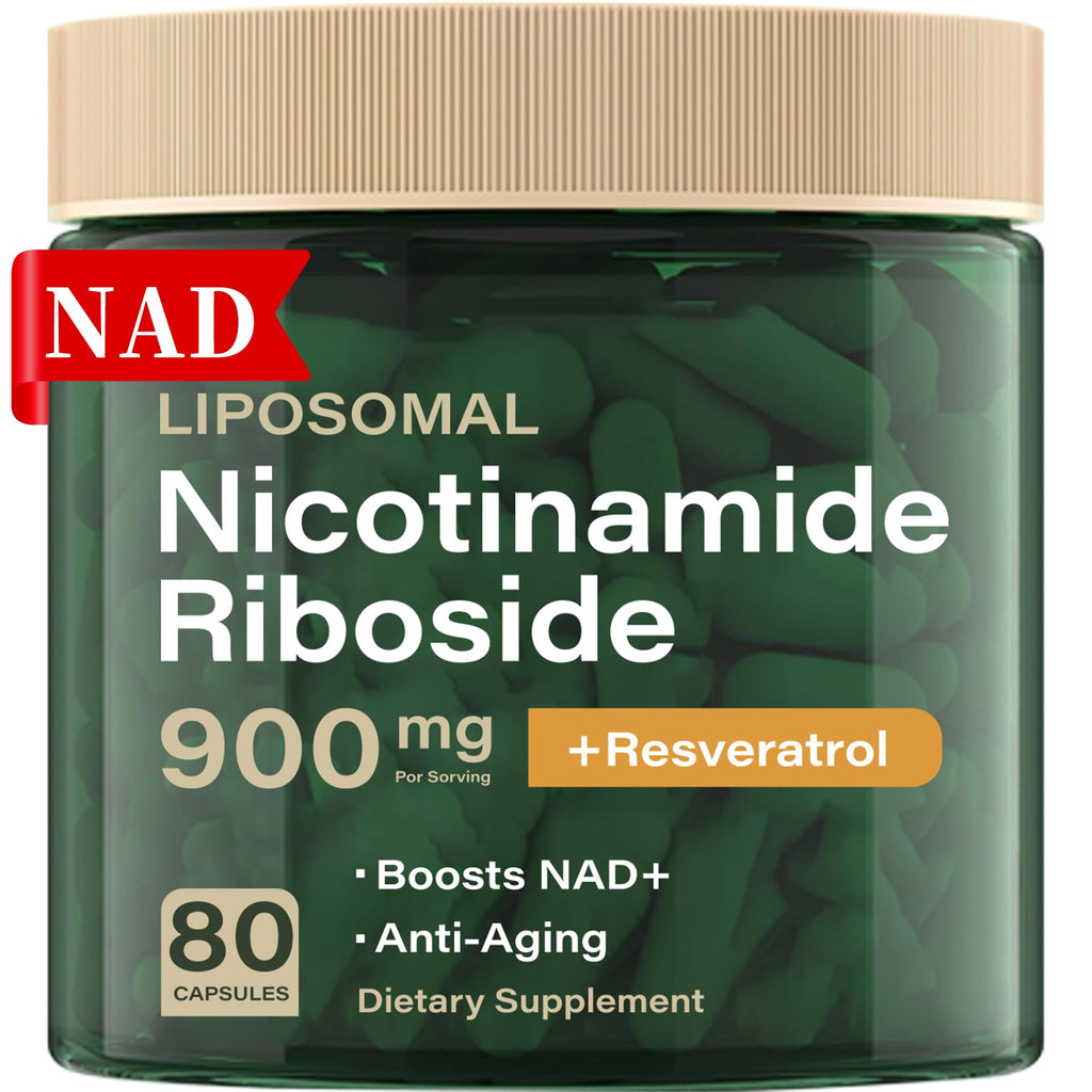 HHerbionix NAD Resveratrol Supplement Plus Extra Strength, Nicotinamide Riboside NR 900mg for Women & Men, NAD Supplement NMN Alternative– Liposomal Formula for Energy, Anti-Aging HHerbionix Au supplements