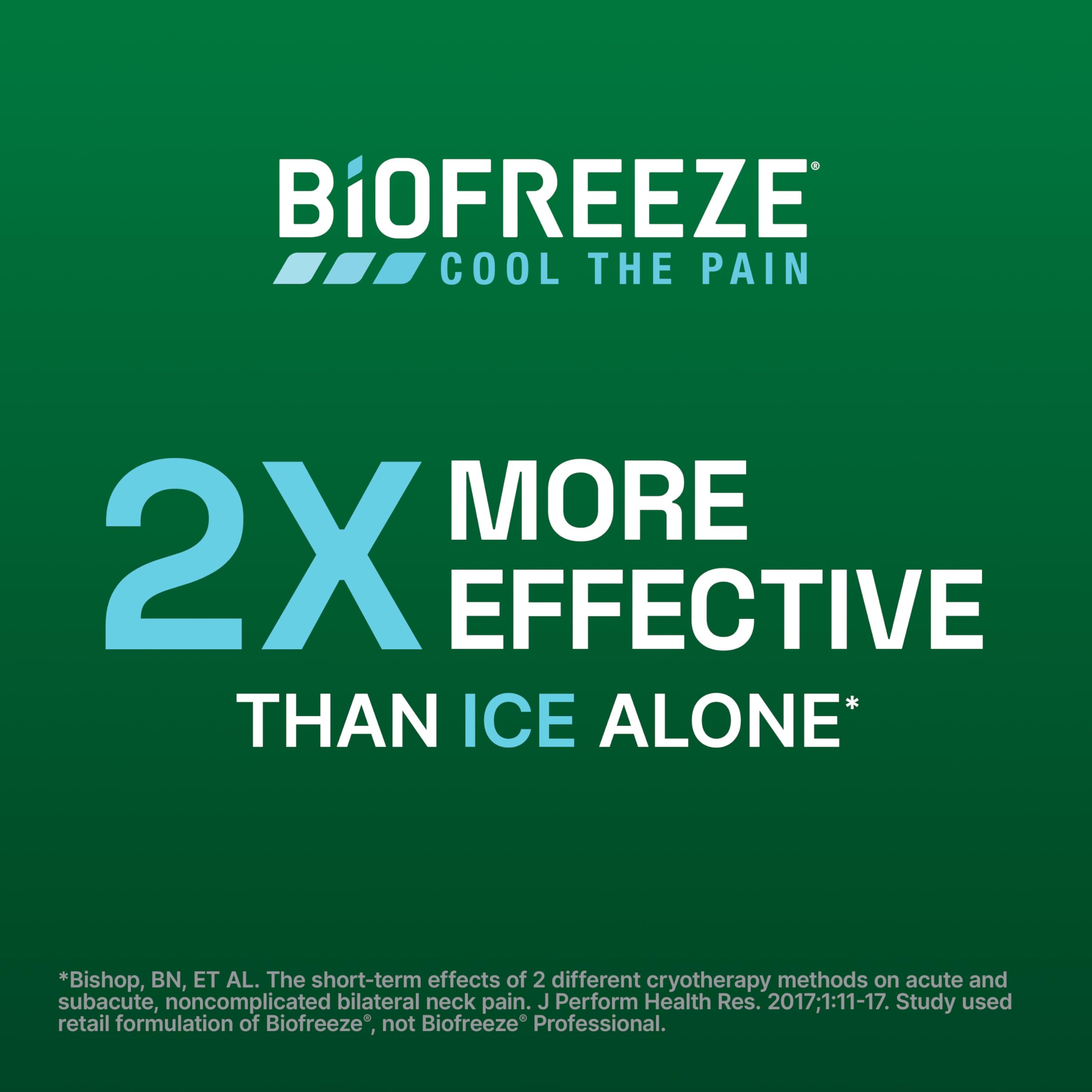 Biofreeze Pain Relief Gel for Knee, Neck, Hip, Joint, Shoulder, & Simple Backache, Arthritis Pain Reliever, Sore Muscle Relief, Colorless Menthol Gel 4 Fl Oz (Pack of 3) Biofreeze Au supplements