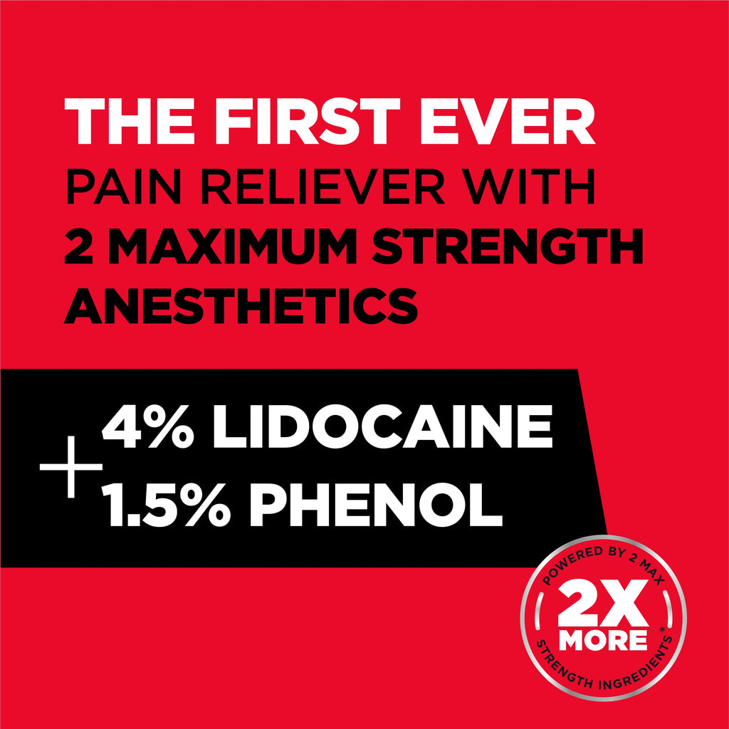 Absorbine Jr. PRO Maximum Strength Lidocaine Roll-On for Targeted Nerve and Muscle Pain Relief, 4% Lidocaine + 1.5% Phenol, Fast Acting & Long Lasting, 2.5 oz ABSORBINE JR. Au supplements