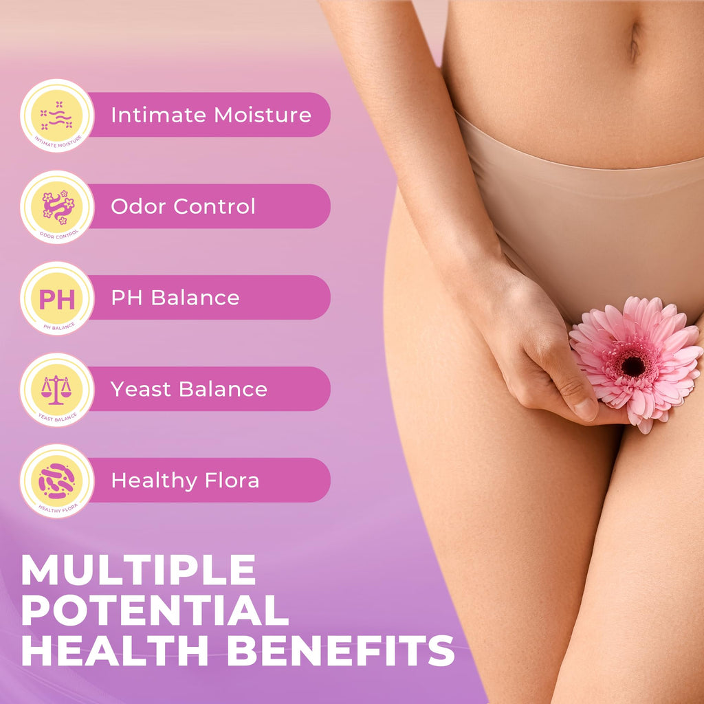 BAKAKOUL Feminine Probiotics Gummies for Women, Vaginal Probiotics with Slippery Elm,Prebiotics & Probiotics Supports pH Balance,Immune Health, Vegan