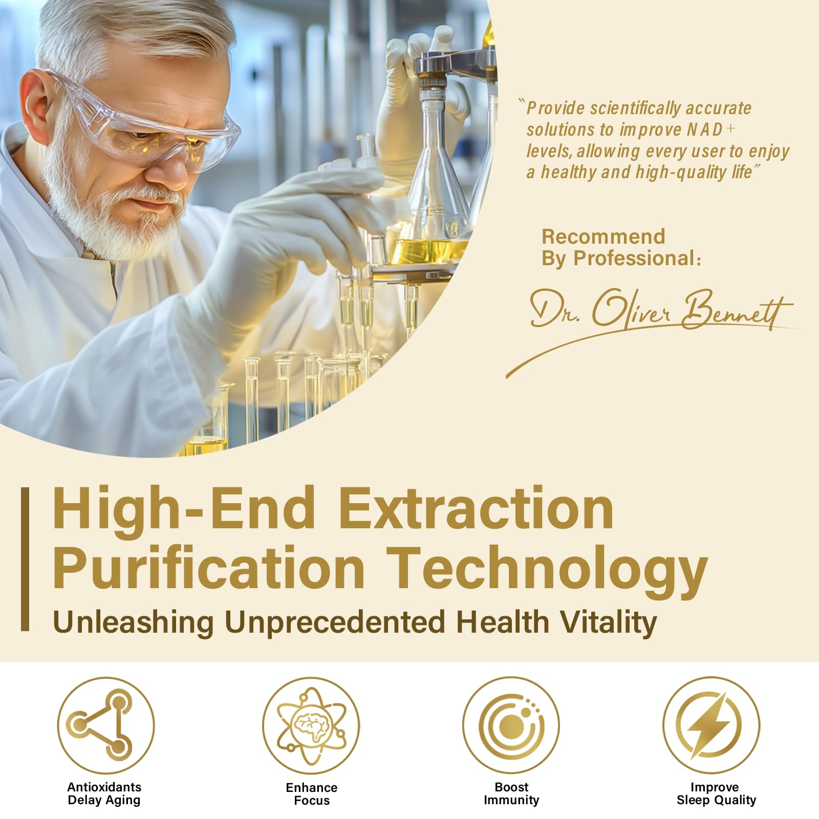 120 Capsules-NMNH (Dihydronicotinamide Mononucleotide), NAD Supplement to Boost NAD+ Levels as We Age (May Be More Effective Than Nicotinamide Riboside), NMNH Supplement for Anti-Aging VVQ Au supplements