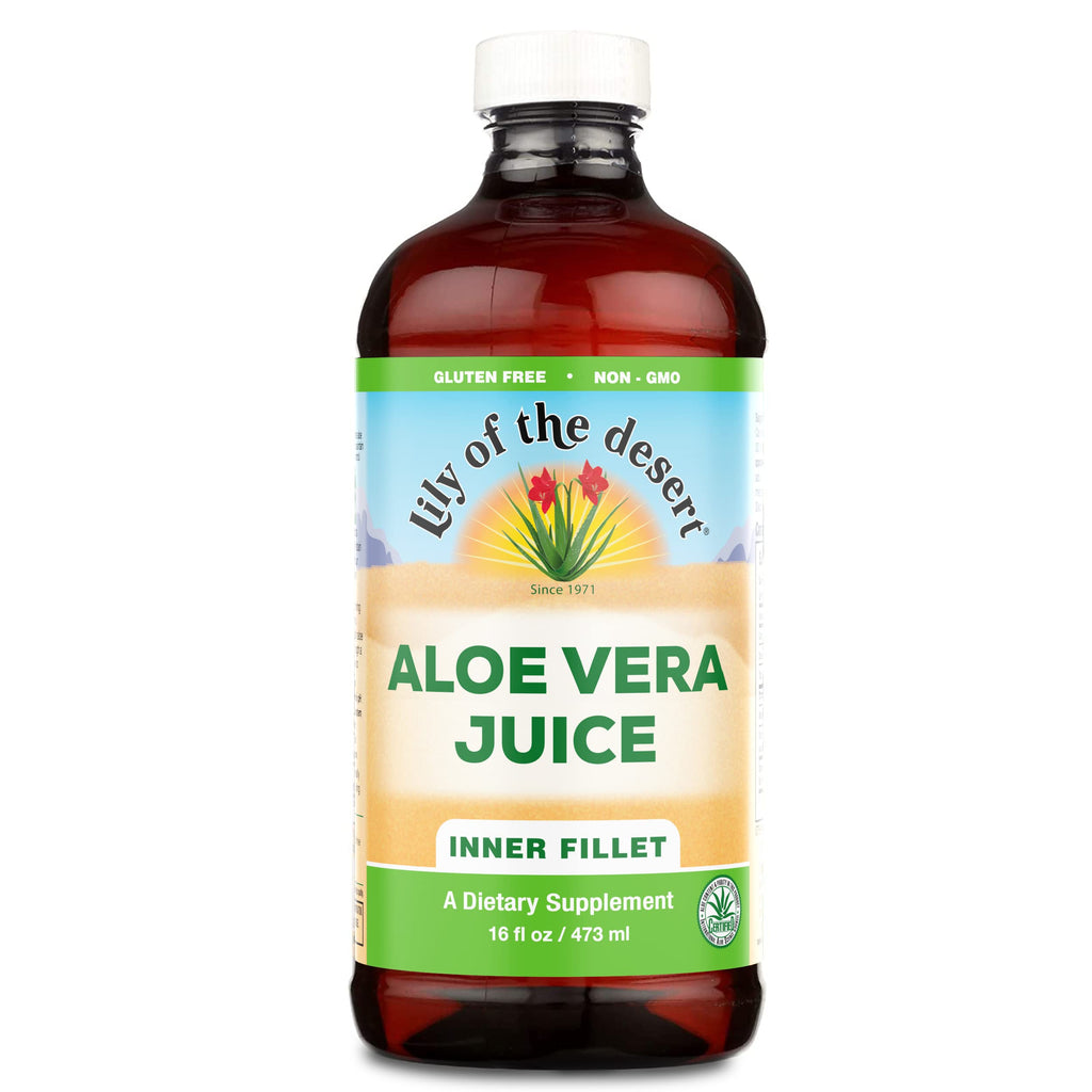 Lily of the Desert Organic Aloe Vera Juice – Inner Fillet, 16 fl oz
