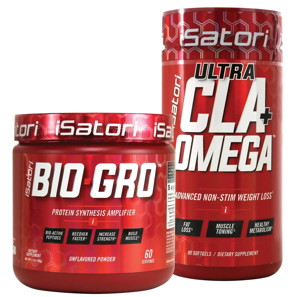 iSatori Bio-GRO Protein Synthesis Amplifier - Unflavored (60 Servings) & iSatori Ultra CLA iSatori Au supplements