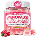 Sugar Free Menopause Supplement Gummies for Women, Menopause Probiotics (10 Billion CFU) Filled Gummy with Ashwagandha, Dong Quai & Black Cohosh for Hot Flashes, Night Sweats, Mood Swings, Gut Health NEVISS Au supplements
