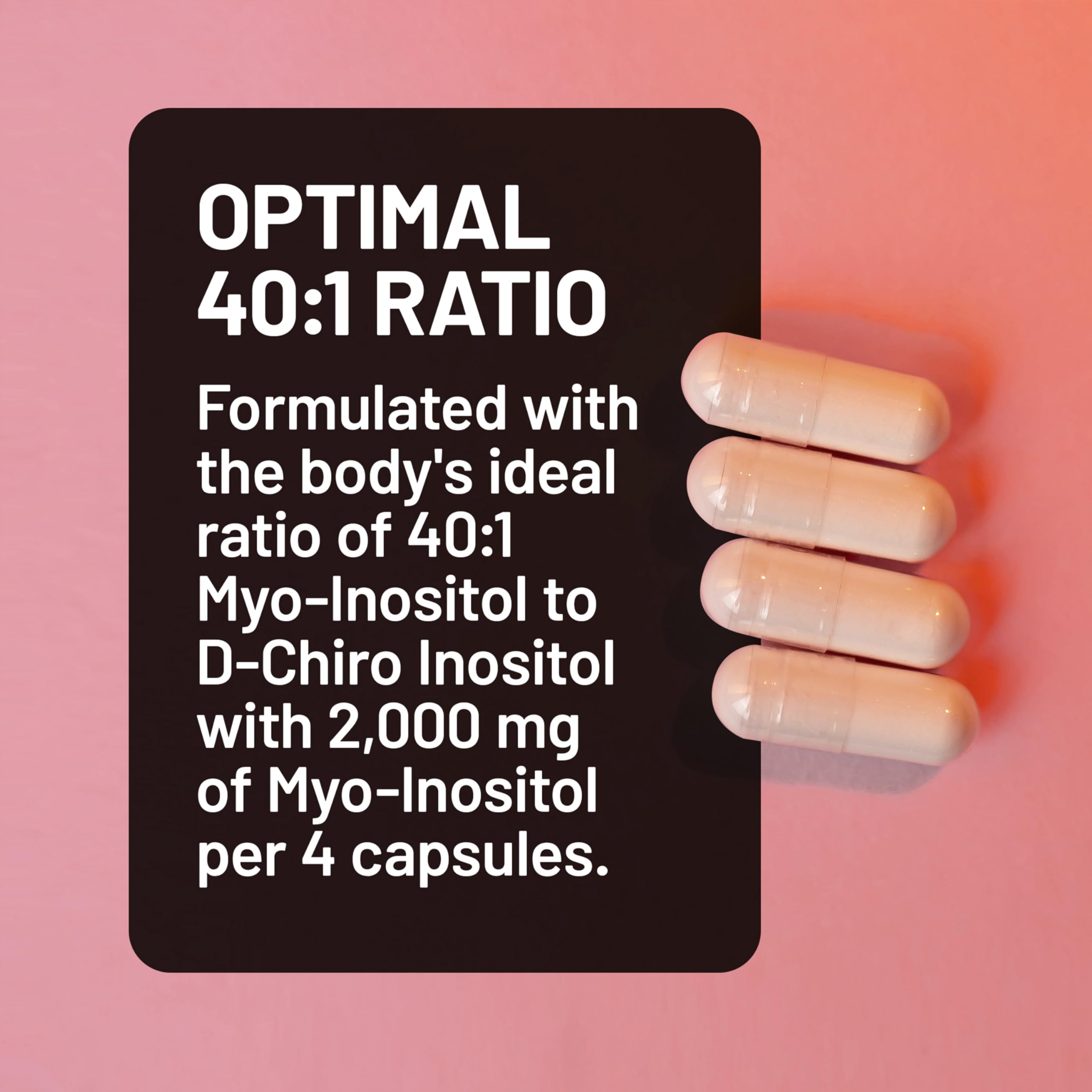 NatureWise Myo-Inositol & D-Chiro Inositol Supplement for Women - Fertility Supplements for Women - Ideal 40:1 Ratio - Myo Inositol 2000mg - Non-GMO, Vegan, USA Manufactured - [30-Day Supply] NatureWise Au supplements