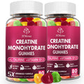 HMone Creatine Monohydrate Gummies - 5g for Men & Women, 160 Count and Creatine Chewable Supplements for Muscle Gain, Muscle Strength, Energy Boost