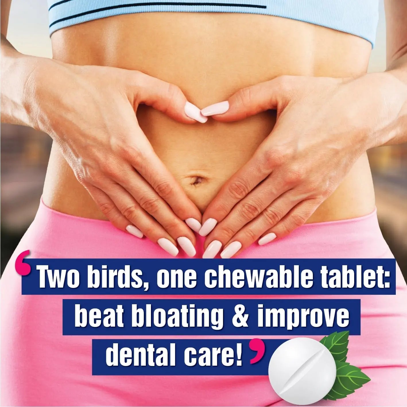Probiotiv Chewable Probiotics for Daily Bloating w/ 5 Billion CFU – “Two-in-One Combo” Probiotiv Au supplements