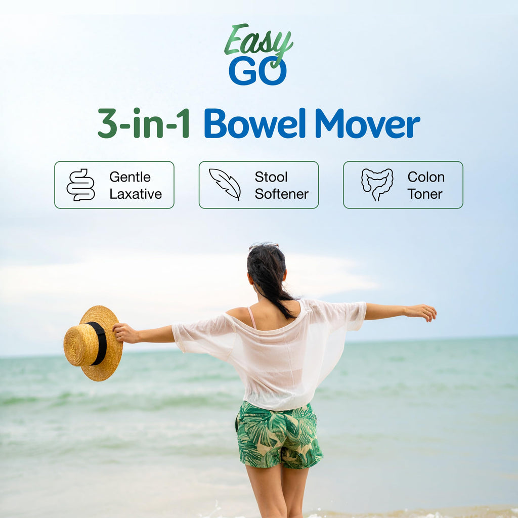 Simply Herbs Easy Go Bowel Mover - Adult Cleansing Supplement for Colon Health Support - Bowel Movement Aid - Stool Softener - Daily-Use Laxative - Plant-Based Ingredients - Vegan - 100 Count (2 Pack) Dr. Schulze's Au supplements
