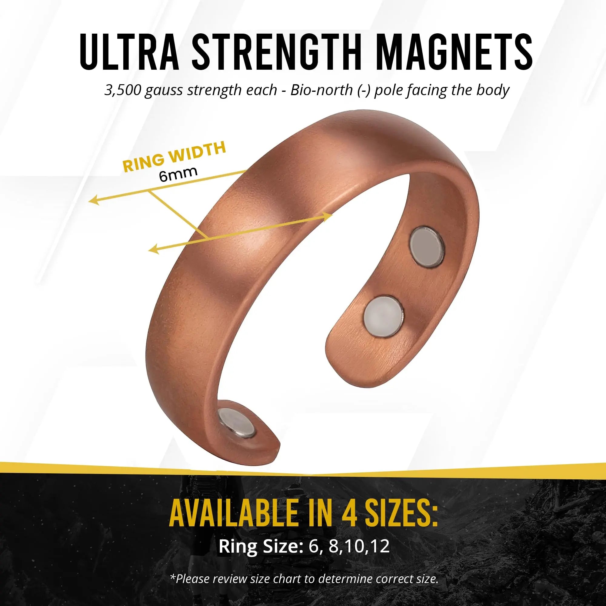 MagnetRX® Magnetic Copper Ring – Elegant Magnetic Rings – Copper Rings for Women & Men MagnetRX Au supplements
