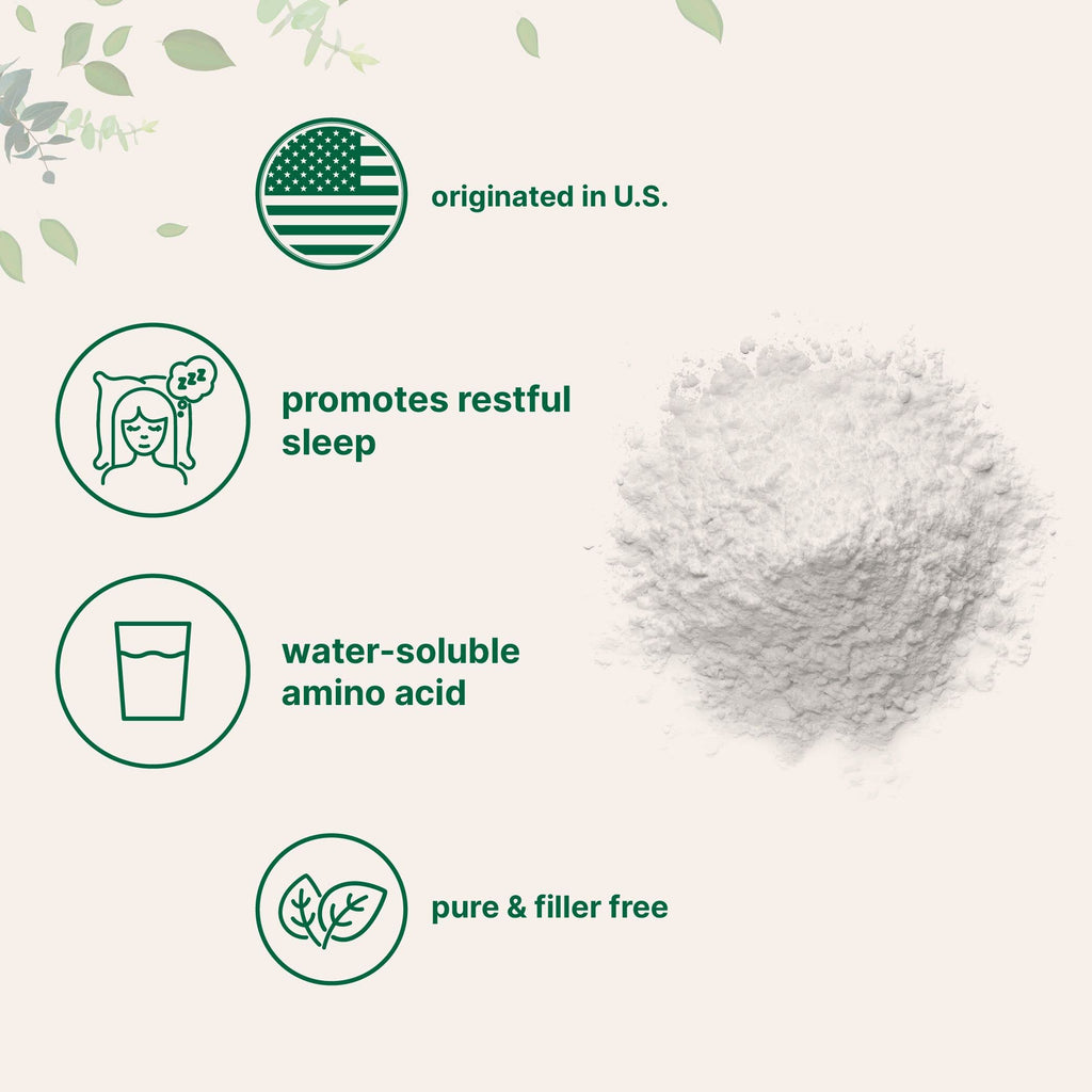 Micro Ingredients Glycine Powder, 1KG (2.2 Pounds), Glycine 1000mg Per Serving, Water Soluble and Products of USA