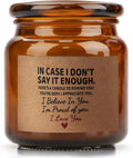 Candle Amber Moss Scented, Valentines Day Gifts for Her Girlfriend Wife, Romantic Anniversary YINUO LIGHT Au supplements
