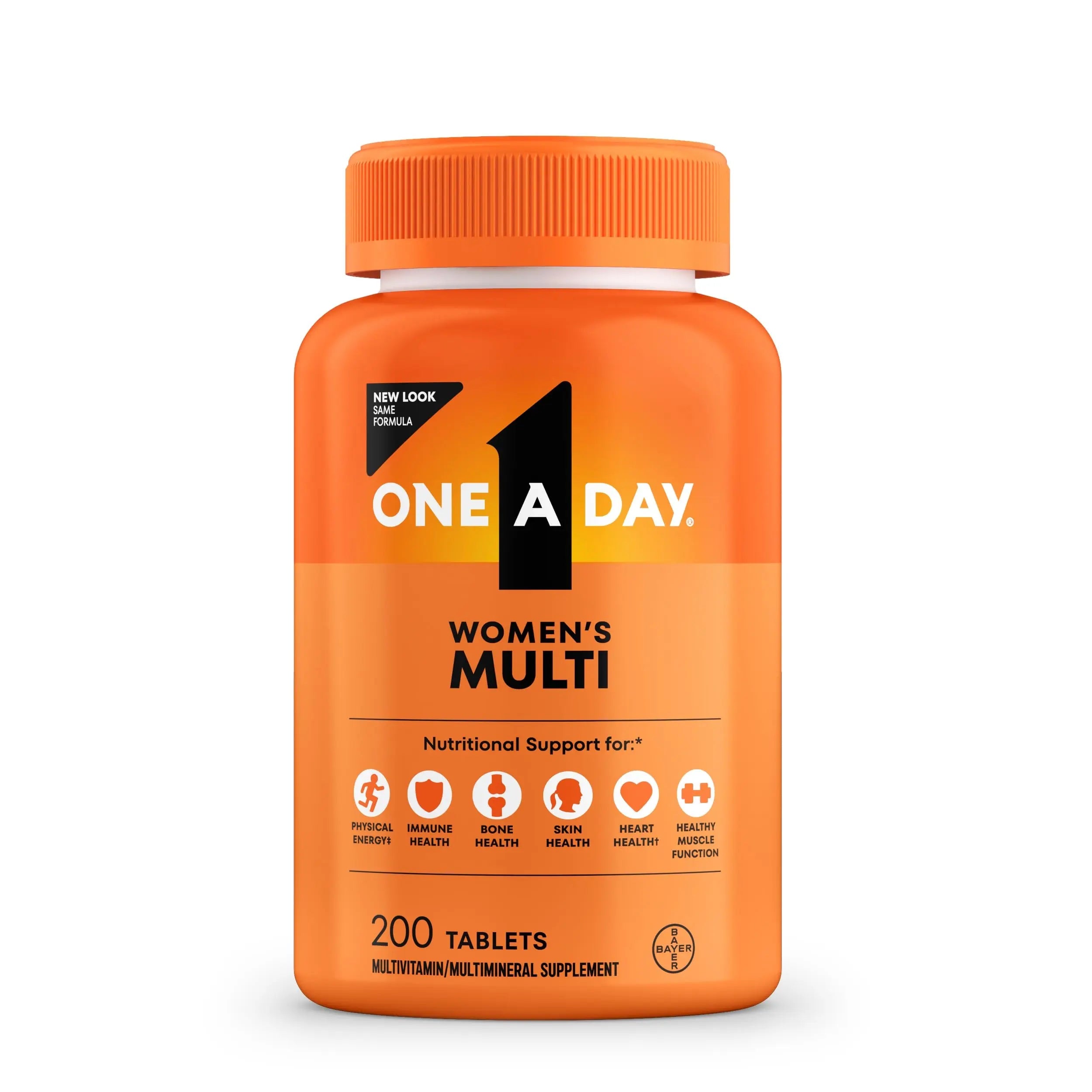 One A Day Multivitamin for Women- Daily Vitamins for Woman with Biotin, Calcium, Folic Acid, Iron & Zinc, Complete Women’s Vitamins ONE A DAY Au supplements