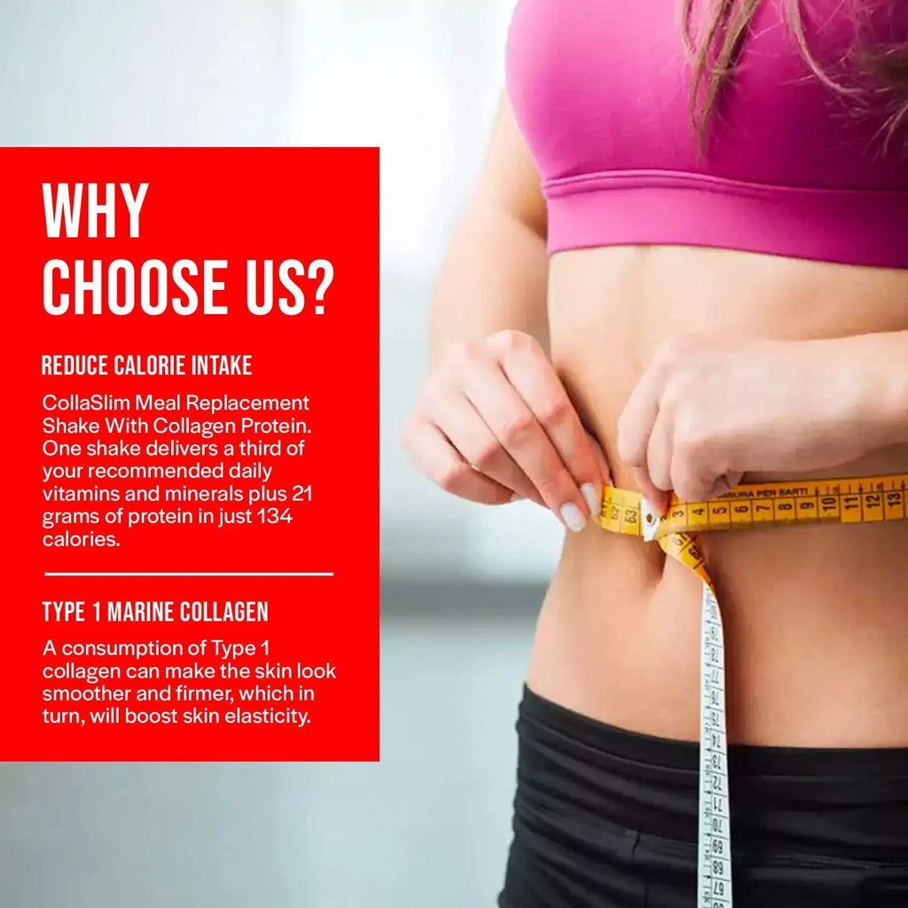 CollaSlim, Meal Replacement Shake with Added Collagen, Vitamins and Minerals, 800g So Body Co Au supplements