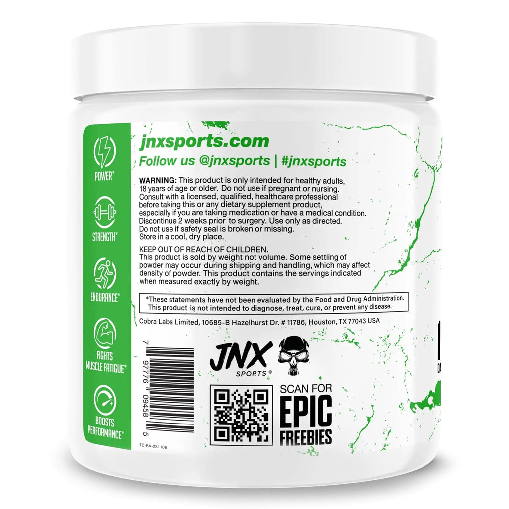 JNX SPORTS The Curse! Beta Alanine Powder - Unflavored, 100 Servings, 3g per Serving JNX SPORTS Au supplements