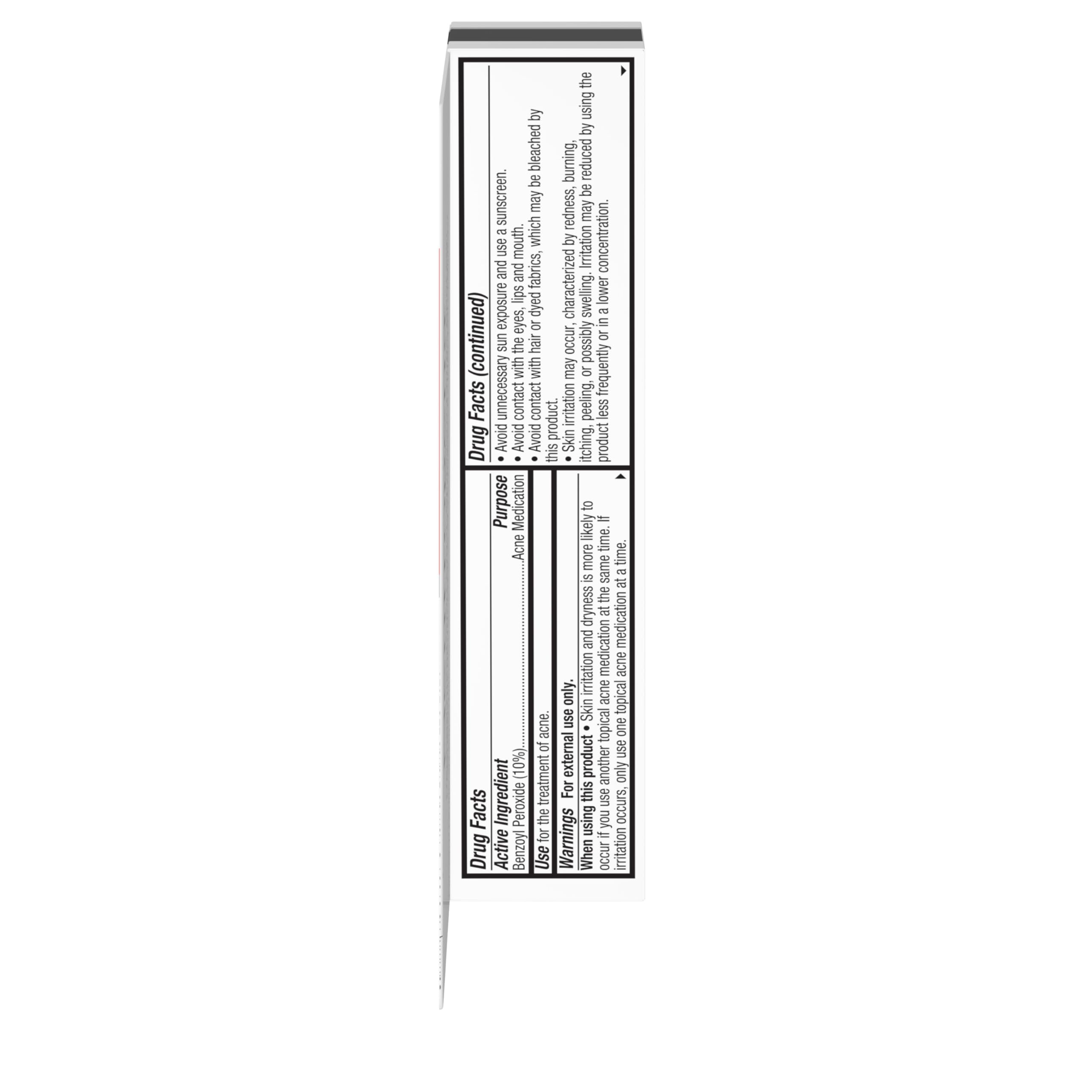 Neutrogena Rapid Clear Stubborn Acne Spot Treatment Gel, Maximum Strength 10% Benzoyl Per-oxide