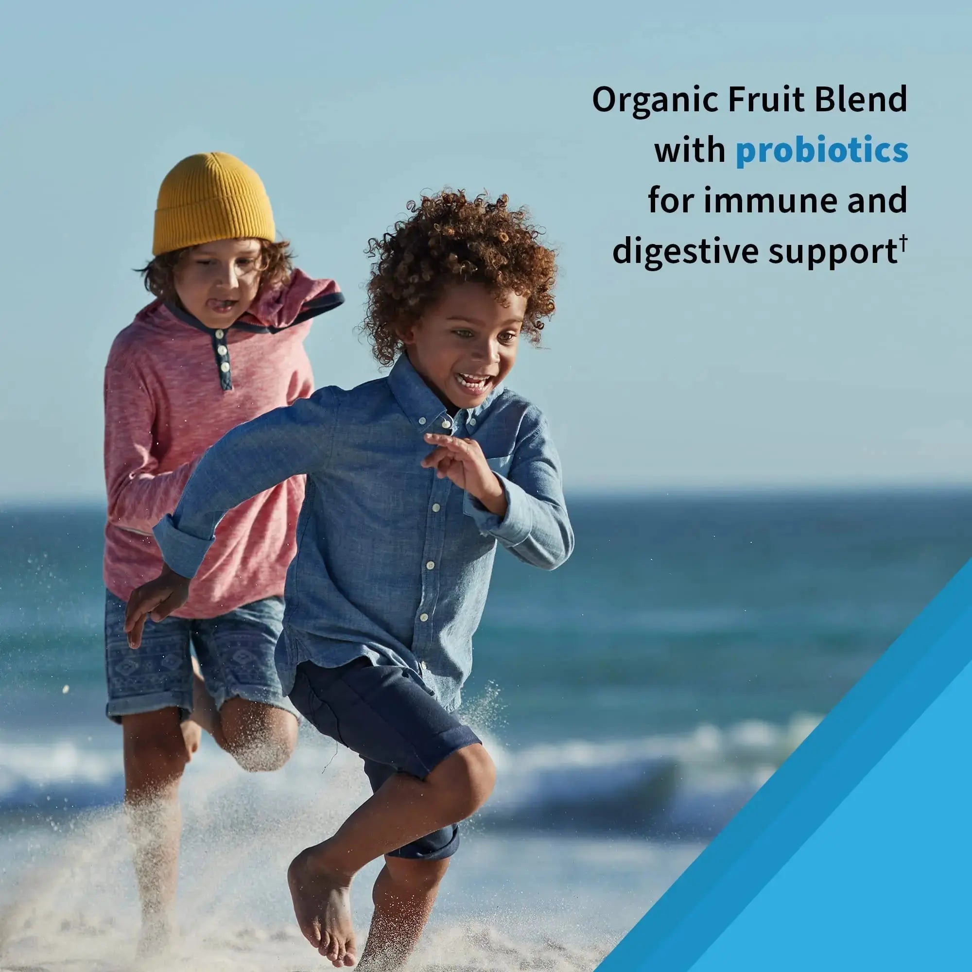 Kids Multivitamin Gummy with Iron + Probiotics for Immune Health & Digestion: Vitamins D, C, E, B, Zinc for Energy & Development, Vitamin Code Garden of Life Au supplements