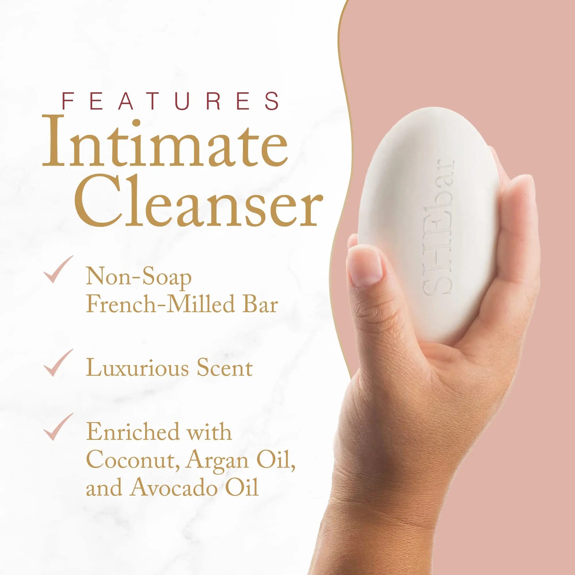 Joylux - SHEbar, Feminine Cleansing Bar, Yoni Bar, pH-Balanced Formula, Clean & Gentle Ingredients Joylux Au supplements