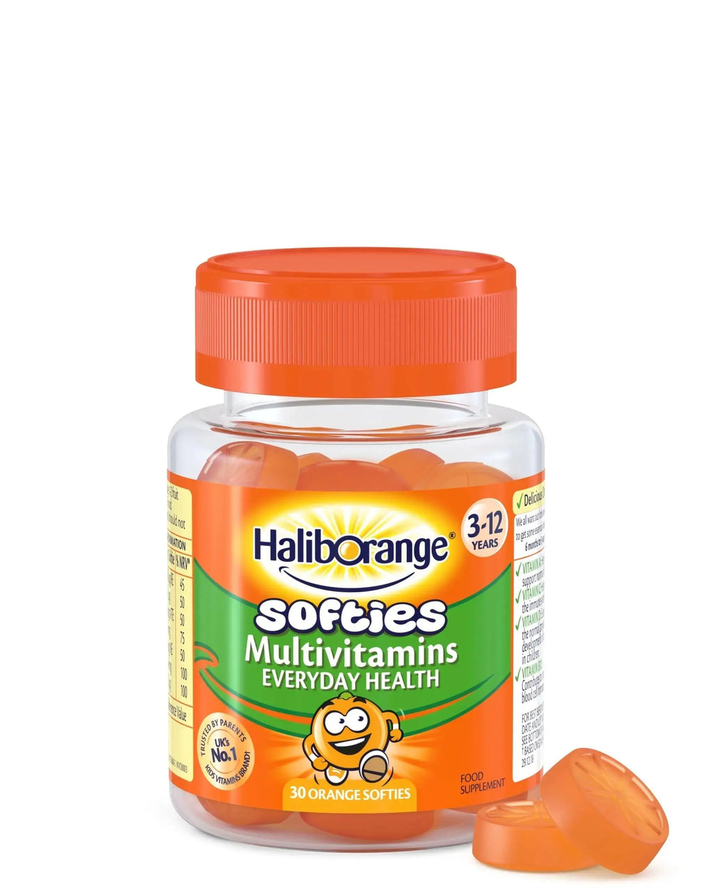 Haliborange Orange Multivitamin Softies 30 Capsule Haliborange Au supplements