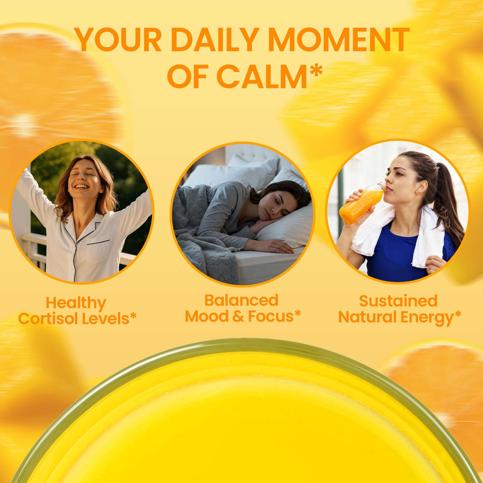 Cortisol Drink Powder, Cortisol Supplements for Women | Magnesium Glycinate, Ashwagandha, L-Theanine & Lion’s Mane | Relaxation, Focus & Stress Balance | Mango Orange Flavor | 30 Servings QIN SHAN TANG Au supplements