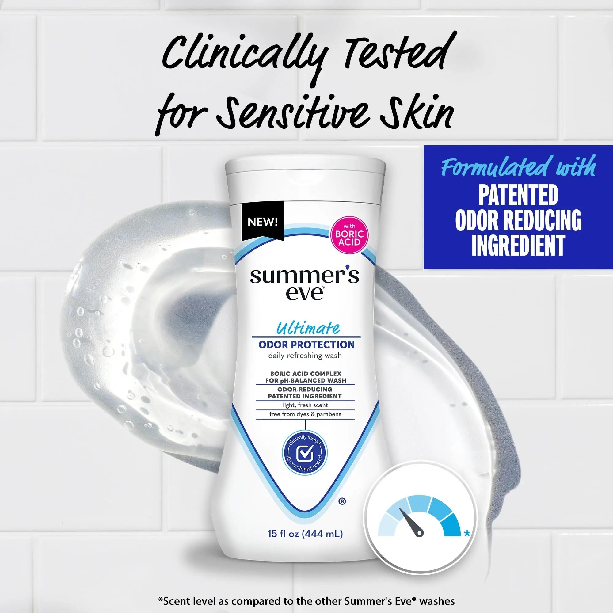 Summer's Eve, Ultimate Odor Control, Feminine Body Wash with Boric Acid, Removes Odor Summer's Eve Au supplements